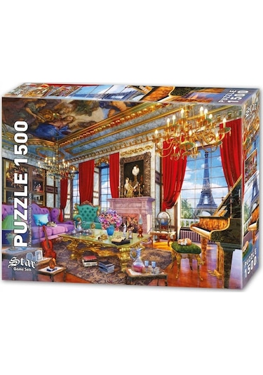 Star Puzzle 1500 Parça Paris'Te Bir Konak Puzzle