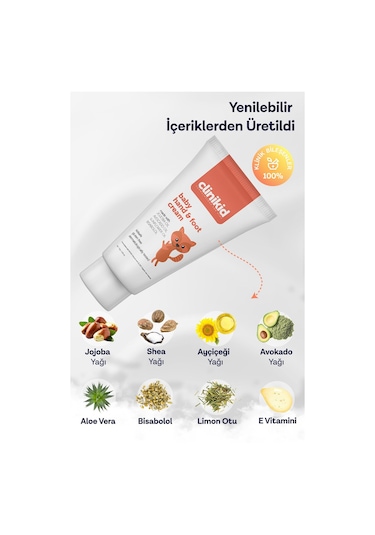 Doğal El Ve Ayak Nemlendirici Kremi