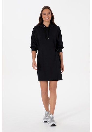 U.s. Polo Assn. Kadın Siyah Elbise Örme 50314196-vr046 Siyah