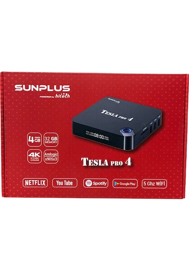 Sunplus Hitech Tesla Pro 4 Tv Box