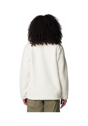 Columbia West Bend Tam Fermuarlı Iı Kadın Polar Üst Ekru Ak5171 001