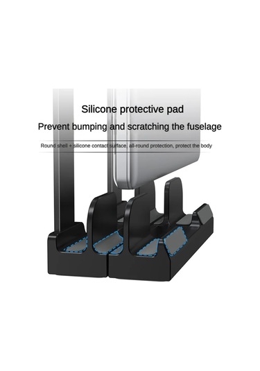 Çift Amaçlı Dizüstü Bilgisayar Dikey Standı Depolama Rafı Masaüstü Yükseltme Soğutma Tabanı White