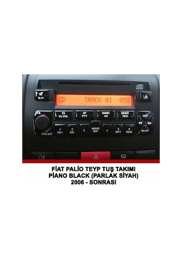 Fiat Palio Teyp Tuş Takımı Kaplama 2006-