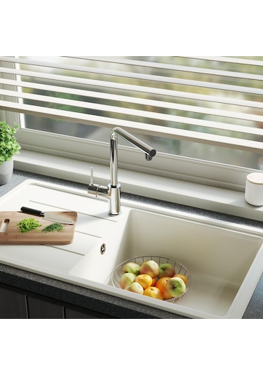 Adell Inova Mutfak Eviye Bataryası-Parlak Krom