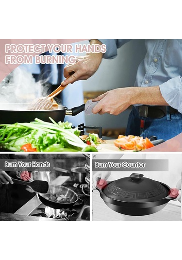 Sıcak Tencere İçin Silikon Bardak Altlıkları, Mutfak İçin Isıya Dayanıklı Bardak Altlıkları Diğer