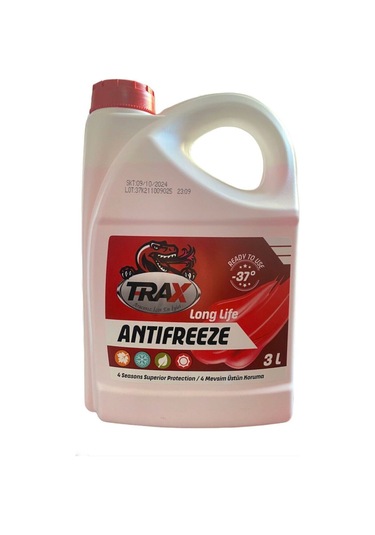 Kırmızı Antifriz Long Life Organik -37 Derece Son Teknoloji 3 Litre