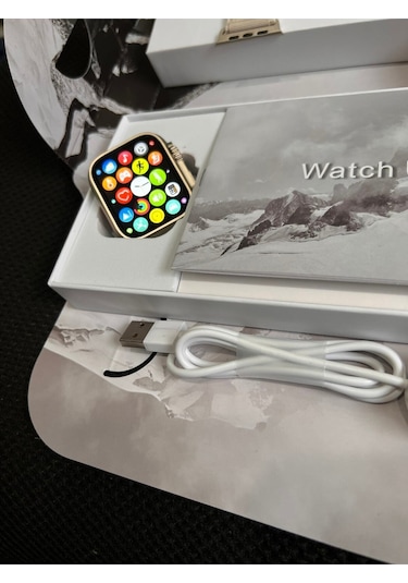 Watch 8 Ultra Gs Ultra 8 49mm Uyumlu Kasa Vidalı 2.05 Tam Ekran