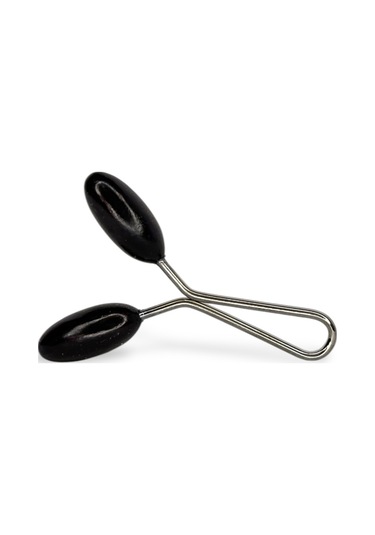 Eşarp Şal Klipsi Siyah 12 Adet Arpa Model Klips - Kadın Tesettür Aksesuar İğne Siyah