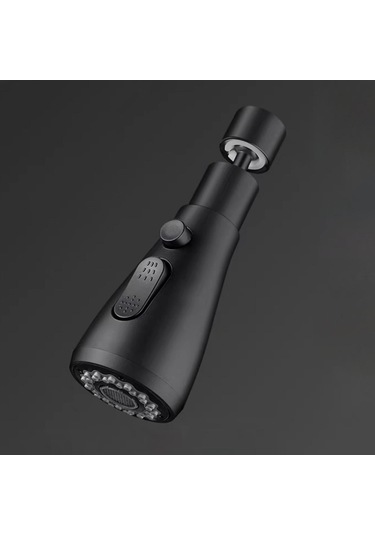 Suntek Magideal 360 Dönen Musluk Uzatıcı Siyah