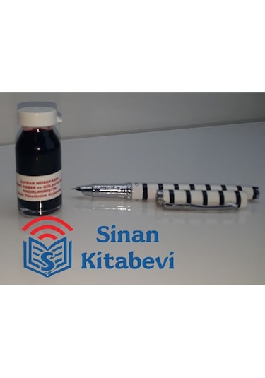 Kırmızı Safran Mürekkebi Ve Safran Kalemi