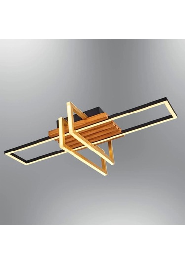 Özcan Aydınlatma 1420-1 Plafonyer Meşe Meşe