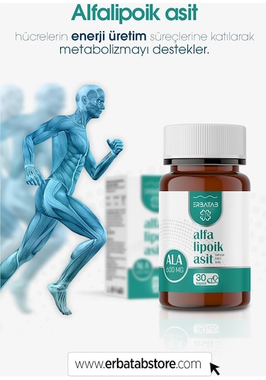 Alfa Lipoik Asit 600 Mg 30 Kapsül