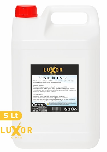 Luxor Kimya Sentetik Tiner 5 Lt