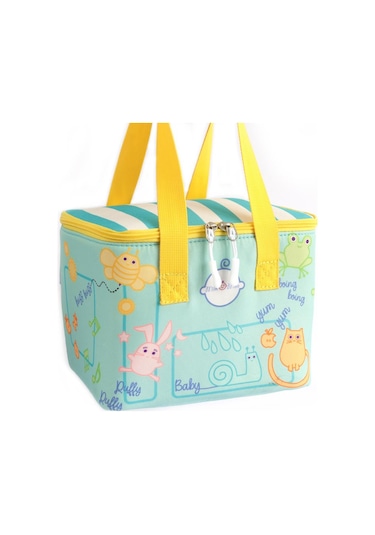 Milk & Moo Isı Yalıtımlı Beslenme Çantası Turkuaz