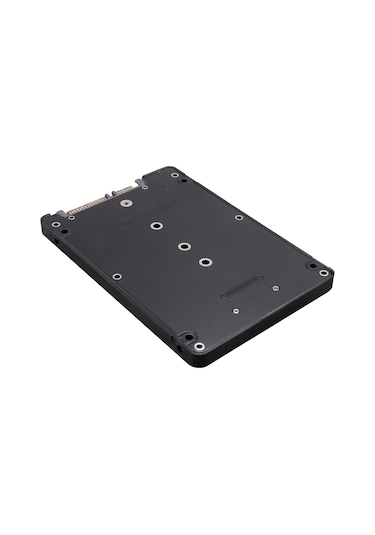 Xurunkeji M.2 Ngff'den 2,5 İnç Sata Ssd/msata'dan Sata Adaptör Kart Kutusu Pc Adaptörü M2 + M Masaüstü Soket Ngff İçin B Anahtarı