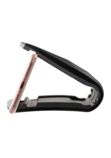 Lenigza Araca Sabitlenen Timsah Telefon Tutucu Siyah