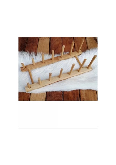 Bambu Tabaklık Büyük Boy Royaleks-tbk07 Beyaz - Çok Renkli