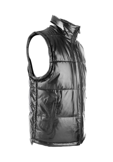 Tamer Tanca Erkek Hakiki Deri Siyah Yelek Deri Mont 993 Ylk 25 Erk Derı Yelek Y24 Sıyah