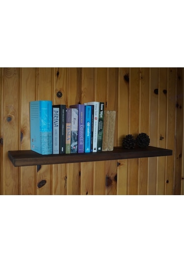 Kilizmanmasif Gizli Askılı Masif Duvar Rafı