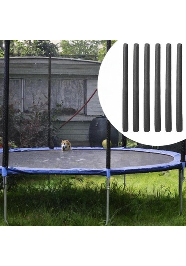 Suntek 6 Parça Trampolin Muhafaza Direği Köpük Siyah