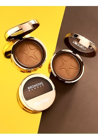 Flormar Yumuşak Dokulu & Mat Bitişli Kompakt Bronzlaştırıcı Pudra BR07 Matte Mocha