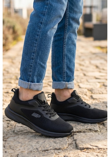 In Step Dynamic Street Kömür Erkek Spor Ayakkabısı Siyah