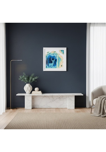 Aurora Layered Art - Doğa Silüeti Duvar Tablosu