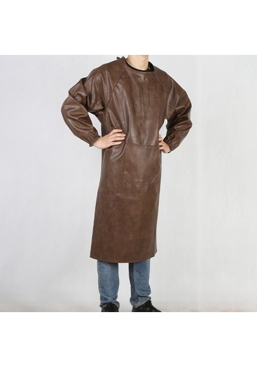 Suntek Kaynak Önlüğü, Dövme Ahşap İşleri İçin Cepli Kahve