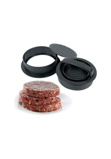 Fortunelane Abs Gıda Grubu Burger Presi - 100 Adet Renkli Kutuda - Pratik Ev Hamburgeri, Silikon Yağlı Kağıt