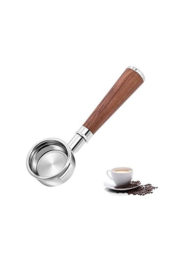 Metabagua E61/expobar E61 Için 58mm Kahve Dipsiz Portafiltre Bvwq1n Siyah