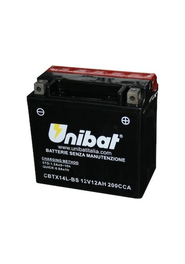 Unibat CBTX14L-BS (YTX14L-BS) Akü