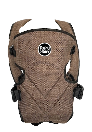 Revubaby Pro Comfort Kanguru Kahverengi Bebek Taşıma Çantası