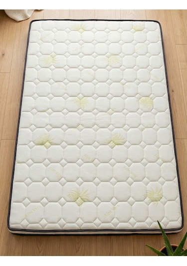 Artex Visco Şilte Yer Yatağı Aloe 9 +-1cm Cm Ped Yatak Şiltesi Pedi Topper Mattress Tek Kişilik