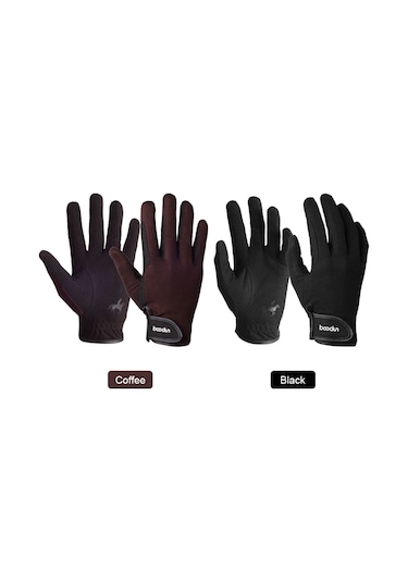 Geeksen Eşitlik, Yol Sürüşü Ve Antrenman İçin Mikrofiber Atcılık Eldivenleri Kahve M Beden Çift Kahve