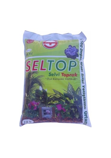 Seltop 10 L Cocopeat kokopit Torf Toprak Hindstan Cevizi Torf