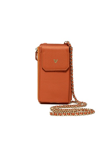 Orange Cüzdan & Kartlık Kadın Diğer 2807 Roncato Flother Skın Wallet Telephone Card Holder Orange Turuncu