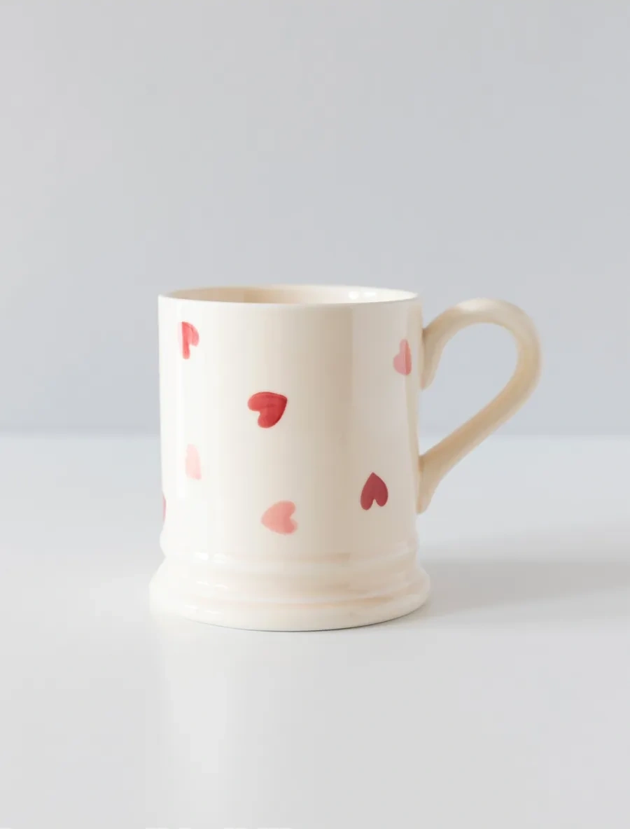 Perex Seramik Çay Bardağı, Kalpli, 400 Ml 317994685 Sütlü