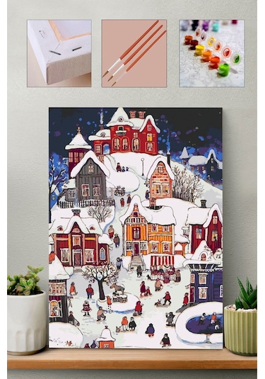 Sayılarla Boyama Seti - Noel Heyacanı