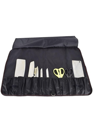Suntek Şefler Bıçağı Saklama Çantası Yardımcı Mutfak Siyah