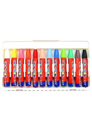 Gen-of Karton Kutu Pastel Boya 12 Renk Gen-6120