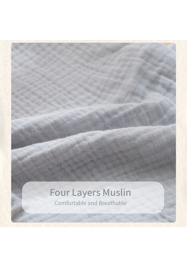 Ximistore9 Bebek Uyku Dostu Kumaş Peluşu - Tam Pamuklu İki Katlı Bezi - Kartun Kaz Desenli Sakinleştirici Havlu - Pembe