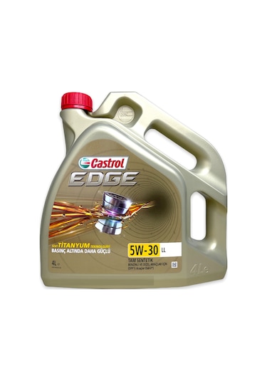 Castrol Edge 5W-30 LL Titanium FST Tam Sentetik DPF Motor Yağı 4 L