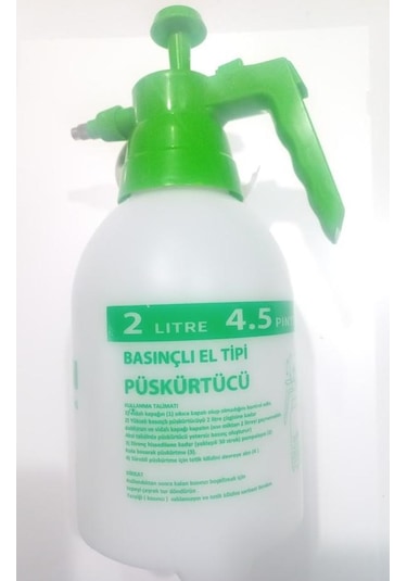 Zhltools El Tipi Basınçlı Püskürtücü Yıkama 2 Litre