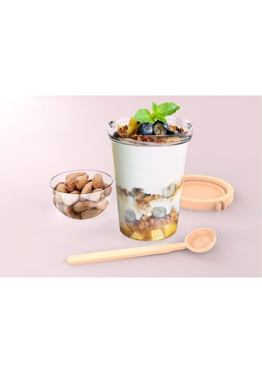 Zweikell Capsule Bpa Içermez Atıştırmalık Kabı Lacivert 550 ML