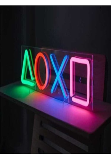 Twins Led Squid Game X Neon Pleksi Tabela Renkli Model:model:16243366 Renkli