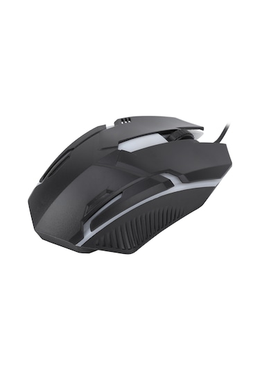 Ximistore9 1600 Dpı Işıklı Kablolu Mouse - Ergonomik Tasarım, Plug & Play, Oyun Ve Ofis Kullanıma Uygun, Windows/macos Desteği