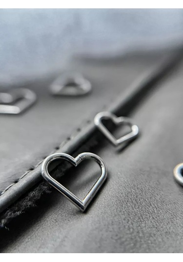 Hok's Love Helix Küpe Klíker Yüzük Piercing Kulak, Helix, Burun, Septum. 190184505 Gri