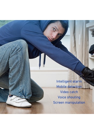 Qingmipy Güvenlik Kameralı Ampul 1080p Çift Lensli Full Hd Gece Görüşü İki Yönlü Konuşma Wifi İzleme Ac110-240v