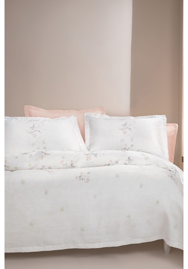 Yataş Bedding Ember Çift Kişilik Pike Takımı - Pudra