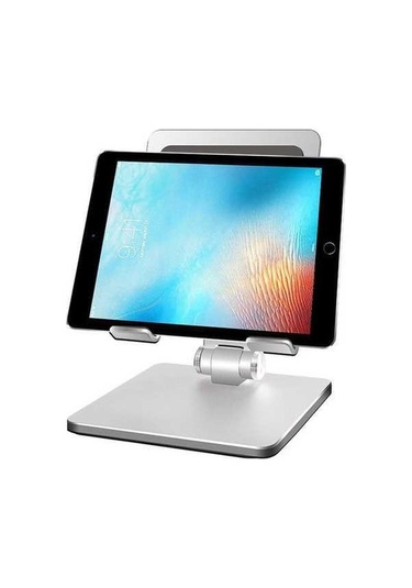 Tongxida Cbtx Mt-134 Ayarlanabilir İpad/huawei/samsung Tablet Standı - Masaüstü Kaymaz Tutucu - Gümüş Gümüş